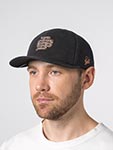 Бейсболка DJINNS арт. Pitching Cap Low Pro Washed Twill (черный)